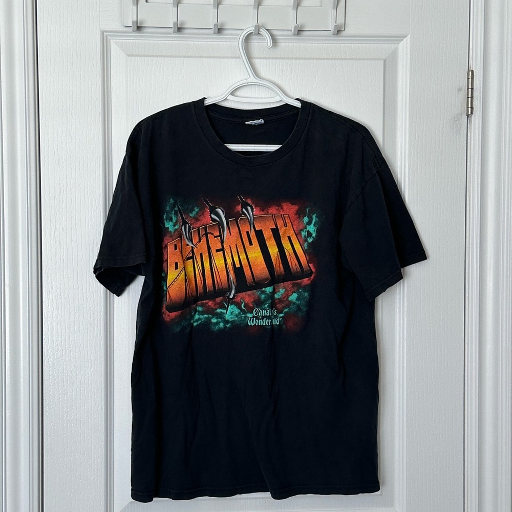 Wonderland Behemoth Black Graphic T-Shirt